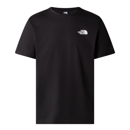 Koszulka męskie The North Face M S/S BOX NSE TEE Czarny (NF0A87NPJK3)