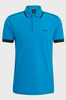 Koszulka Polo męska BOSS Paddy 1 Turquoise/Aqua regular fit turkusowa (50512995-442)