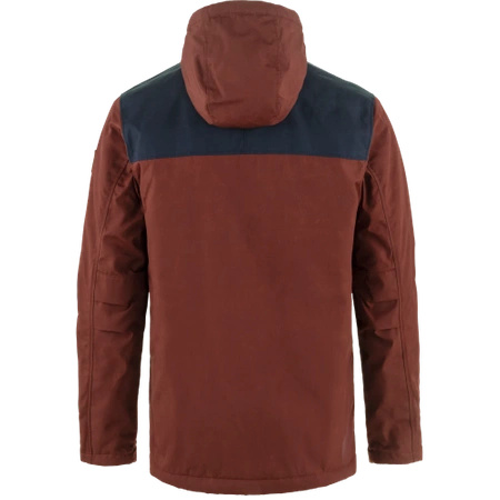 Kurtka ocieplana męska Fjällräven Greenland Winter Jacket M Maroon-Dark Navy (F87122-352-555)