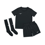 Komplet piłkarski dziecięcy Nike Dry Park 20 Jr sportowy czarny (CD2244-010)