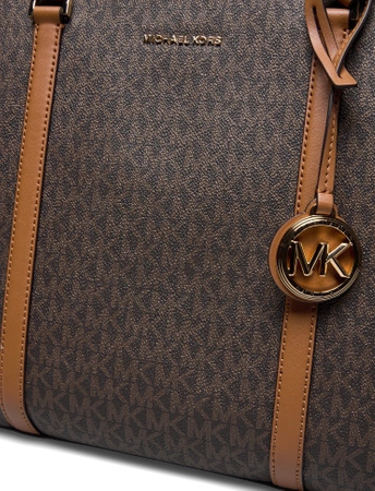Wyprzedaż - Torebka damska Michael Kors BRN-ACO beżowa (30R4G1LT3B)
