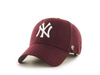 Czapka z daszkiem damska/męska 47 Brand MLB New York Yankees regulacja zapięcia czerwona (B-RAC17CTP-KM)