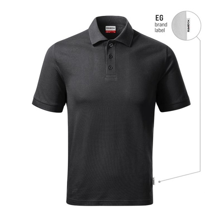 Koszulka polo męska Resist Heavy Polo (ebony gray 94 (brand label)) (MLI-R20EG)