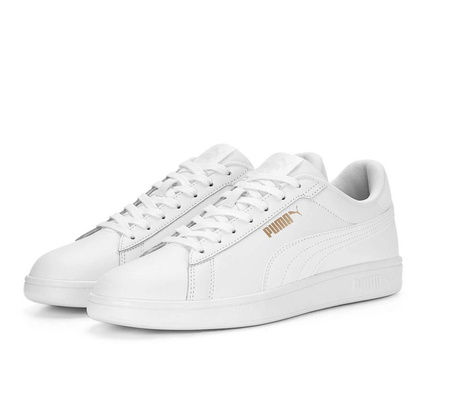 Buty sportowe damskie/męskie Puma Smash 3.0 L sneakersy do tenisa białe (390987-01)