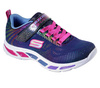 Buty do biegania dla dzieci granatowe Skechers S Lights-Litebeams-Gleam N Dream (10959L-NVMT)