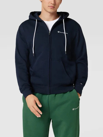 Wyprzedaż - Bluza z kapturem męska Champion granatowa (218289-BS501)