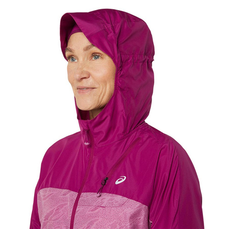 Kurtka Asics FujiTrail Packable Windbreaker W Różowa (2012C977-500)