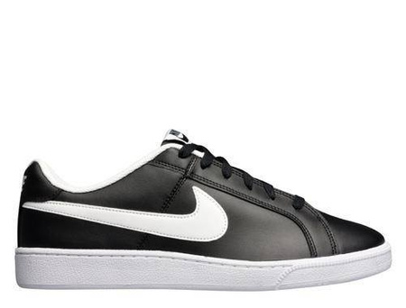 Wyprzedaż - Buty sportowe męskie Nike Court Royale sneakersy tenisówki czarne (749747-010)