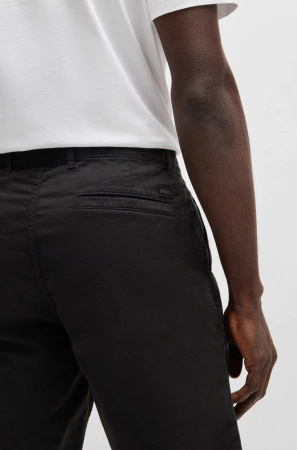 Szorty BOSS Chino-slim-Shorts czarny (50536723-001)