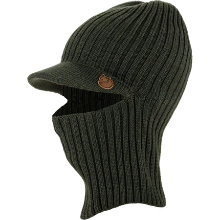 Czapka z daszkiem Fjällräven Singi Balaclava Cap Dark Olive (F86709-633)