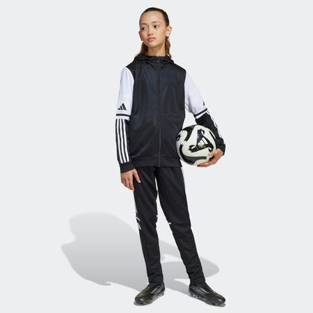 Bluza dla dzieci adidas Squadra 25 Hoodie czarno-biała (JE2756)