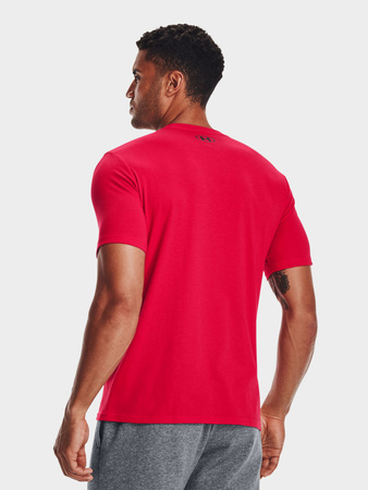 Koszulka męska UNDER ARMOUR red (1329581-600)