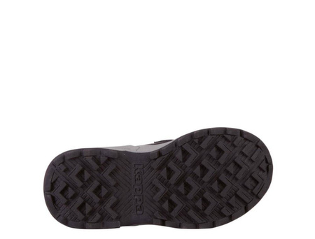 Wyprzedaż - Buty zimowe męskie czarne Kappa Tapiwa Tex K (260906K-1116)