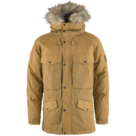 Kurtka puchowa ocieplana męska Fjällräven Singi Down Jacket M Buckwheat Brown (F86699-232)