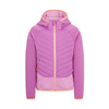 Kurtka przejściowa polarowa dziecięca dla dziewczynki Trollkids Girls Sirdal Jacket mallow pink/wild rose/papaya (622-242)