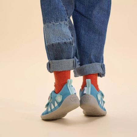 Buty dziecięce Affenzahn Halbschuh Baumwolle Lucky Shark (00391-30211)