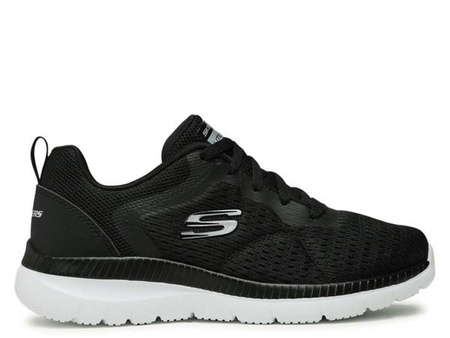 Buty damskie Skechers BOUNTIFUL QUICK PATH Czarne (12607BKW)