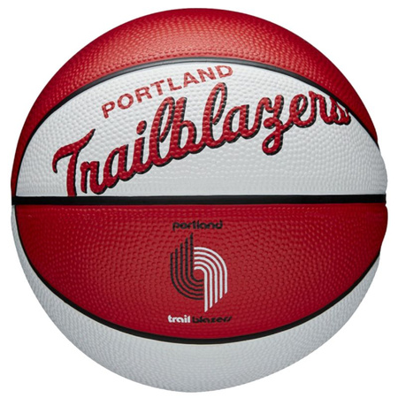 Piłka Wilson Team Retro Portland Trail Blazers Mini Ball (WTB3200XBPOR)