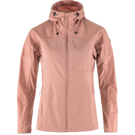 Kurtka softshell damska Fjällräven Abisko Midsummer Jacket W Dusty Rose (F89826-300)