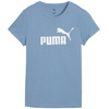 Koszulka damska Puma Ess Metallic No.1 Logo niebieska (631536 34)