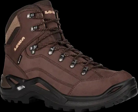 Buty trekkingowe męskie Lowa RENEGADE GTX MID espresso odporne na uszkodzenia wodoodporne brązowe (310968 0442)