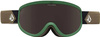 Gogle narciarskie damskie/meskie Volcom Footprints sportowe snowboardowe ochrona UV zielone (VG0622108)