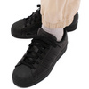 Buty sportowe młodzieżowe Adidas Superstar J sneakersy skórzane czarne (FU7713)