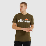 Koszulka męska Ellesse SL Prado T-Shirt Khaki sportowa bawełniana zielona (SHC07405-506)