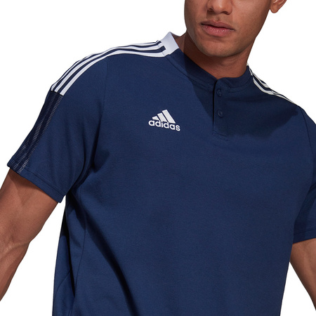 Koszulka męska adidas Tiro 21 Polo granatowa (GH4462)