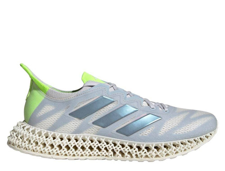 Buty do biegania męskie adidas 4DFWD 3 M Błękitno-Limonkowe treningowe (IG8980)