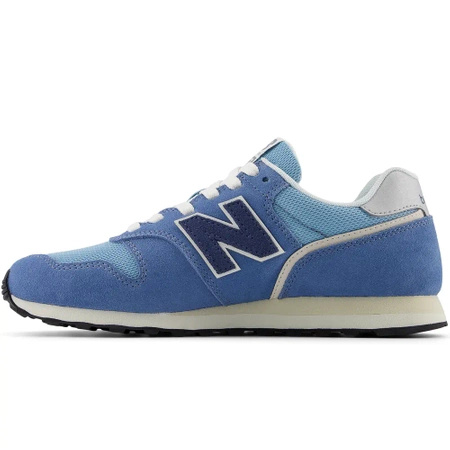 Sneakersy damskie New Balance 373 buty sportowe zamszowe niebieskie (WL373BW2)