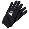 Rękawiczki zimowe unisex Odlo Gloves full finger STRETCHFLEECE LINER E kompatybilne z ekranem dotykowym sportowe czarne (762700/15000)