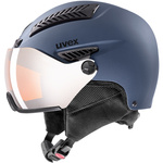 Wyprzedaż - Kask z wizjerem Uvex hlmt 600 visor 40 narciarski snowboard męski/damski (56/6/236/40)