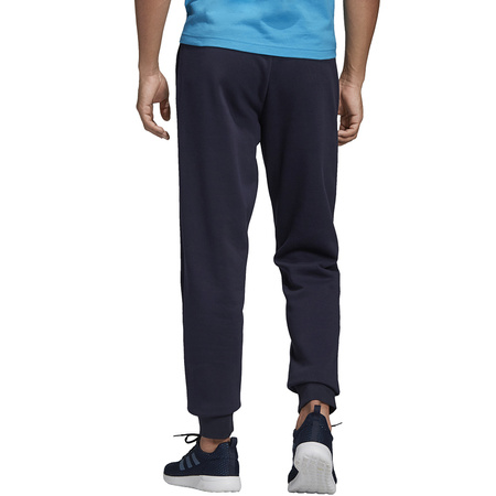 Spodnie męskie adidas Essentials Plain Tapered Pant FL granatowe (DU0376)