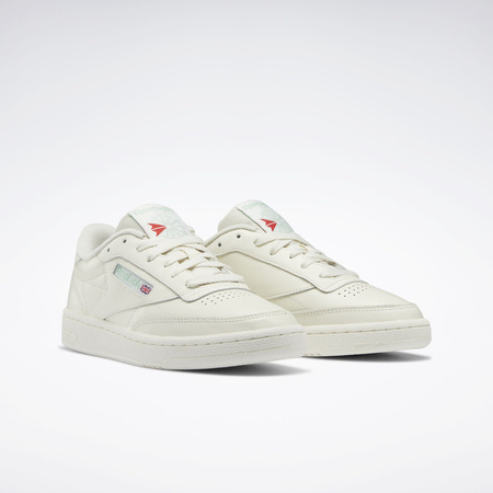 Wyprzedaż - Buty sportowe damskie Reebok Club C 85 Vintage stylowe sneakersy białe (100025378)