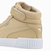 Wyprzedaż - Buty sportowe damskie Puma Carina 2.0 Mid wysokie beżowe (385851-04)