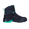 Wodoodporne buty turystyczne dziecięce dla chłopca/dziewczynki Trollkids Kids Trollsteinen Hiker Mid XT navy/mint (658-132)