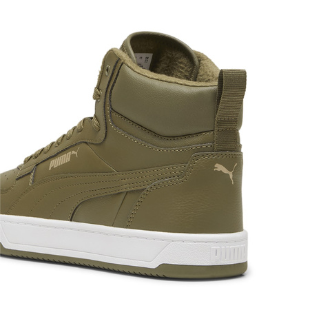 Sneakersy męskie Puma Caven 2.0 Mid WTR wysokie za kostkę zielone (392333-03)