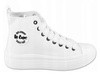 BUTY LEE COOPER TRAMPKI WYSOKIE BIAŁE (LCW-23-44-1627LA)