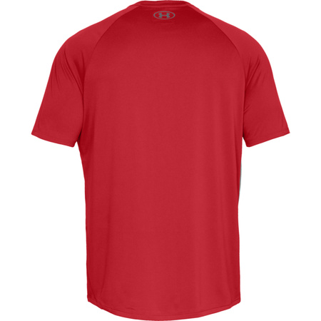 Koszulka sportowa męska Under Armour Tech 2.0 t-shirt treningowa czerwona (1326413-600)