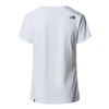 Koszulka sportowa damska The North Face W S/S Simple Dome Slim t-shirt biała (NF0A87NHFN4)