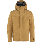 Wyprzedaż - Kurtka zimowa z kapturem męska Fjällräven Skogsö Padded Jacket M ocieplana brązowa (F82279-232)
