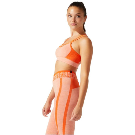 Stanik sportowy Asics Cropped Logo Seamless Bra W (2032B791-800)