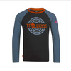 Bawełniany longsleeve bluzka z długim rękawem Trollkids Kids Preikestolen Longsleeve dla chłopca/dziewczynki (493-620)