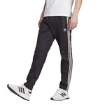 Spodnie dresowe męskie adidas Adicolor Classics Beckenbauer Track Pants "Black White" z regulowaną talią czarne (II5764)