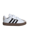Buty dla dzieci adidas VL Court 3.0 Skateboarding biało-szare (ID9157)