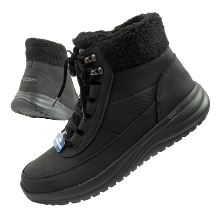 Skechers On-The-Go buty zimowe damskie botki wodoodporne za kostkę (144756/BBK)