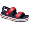 CROCS CROCBAND CRUISER SANDAL NAVY/VARSITY RED (209423-NAVY-VARS-RED)