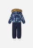 Kombinezon zimowy dziecięcy Reima Reimatec winter overall. Kipina Navy  Age 2 Kids Unisex wodoodporny granatowy  (5100040B-6981)