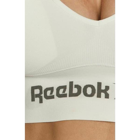 Biustonosz damski Reebok SEAMLESS BRA TERRI w kolorze białym (C95130)